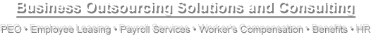 Business Outsourcing Solutions and Consulting
